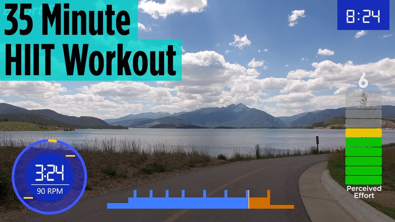 35 Minute Indoor Cycling HIIT Workout